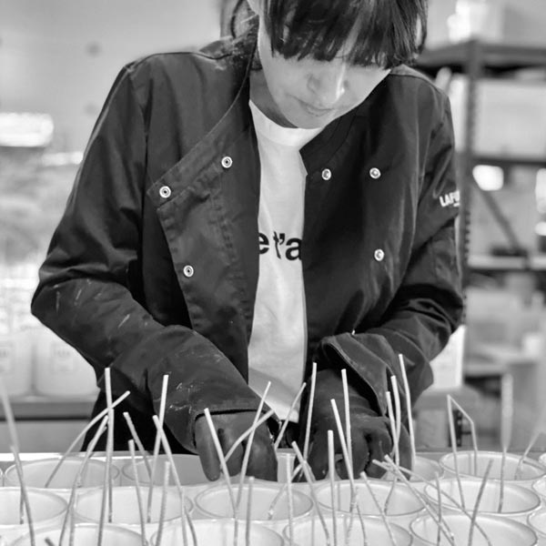 Maria Del Rio - fabrication de bougies